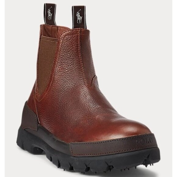 Polo Ralph Lauren Men's Oslo Chelsea Boots NWT - Picture 1 of 5